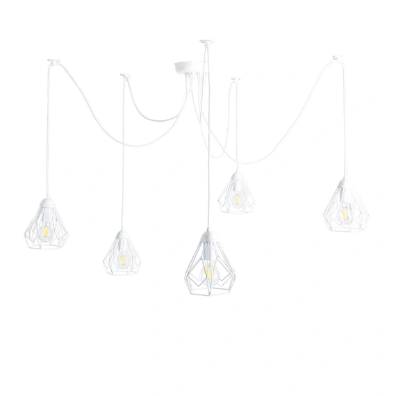 Люстра павук (підвісний світильник) Bevel Spider-5 White Atmolight