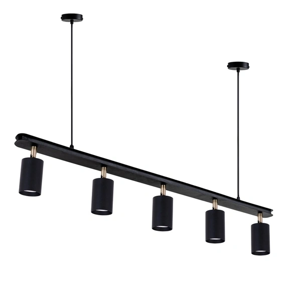 Люстра (світильник підвісний) Chime GU10 СL90-5 Black Atmolight