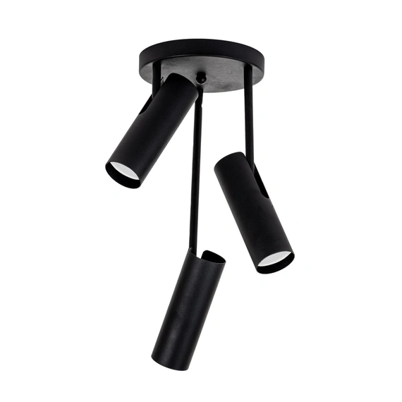Світильник стельовий (спот) Tukan GU10 СDL250(440)-3 Black Atmolight