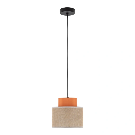 Підвісний світильник TK-Lighting DUO JUTA ORANGE 1 3255
