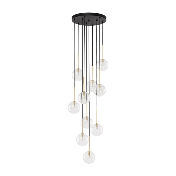 Підвісний світильник TK-Lighting NILOS BLACK/GOLD 10 5944