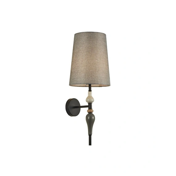 Бра Italux WL-22374-BK Nerom E27 1x60W IP20 Bk