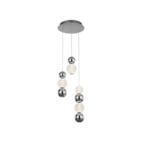 Люстра Italux PND-83728-21W-3K-Chrome Oter Led 4x21W 3000K 1300Lm IP20