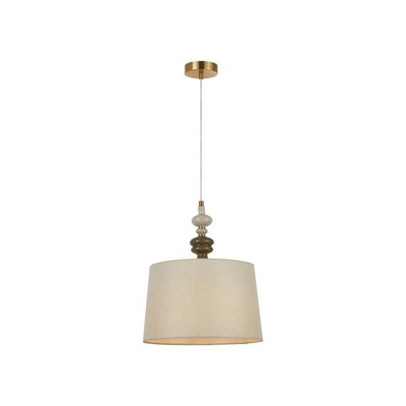 Люстра Italux PND-84678B-AB Moren E27 1x60W IP20 Bronze