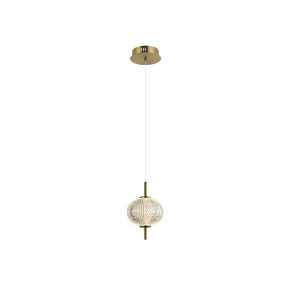 Підвісний світильник Italux PND-29038-1-GD Lazie Led 1x5W 3000K 500Lm IP20 Gold