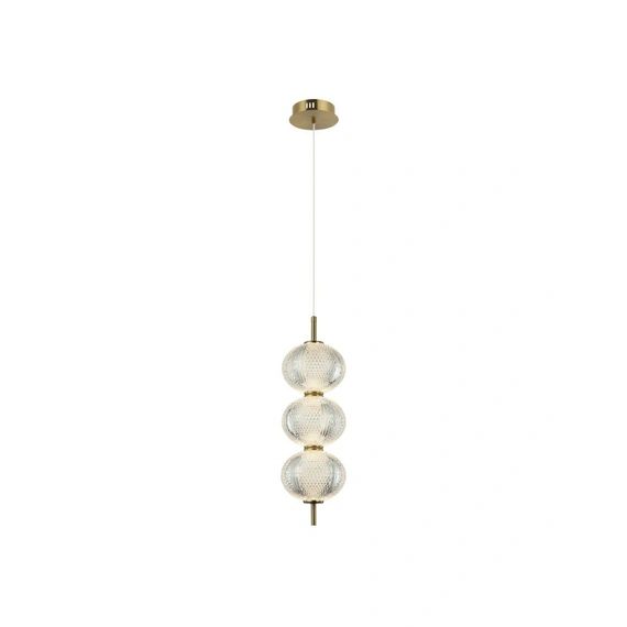 Підвісний світильник Italux PND-29038-3-GD Lazie Led 3x13W 3000K 1300Lm IP20 Gold