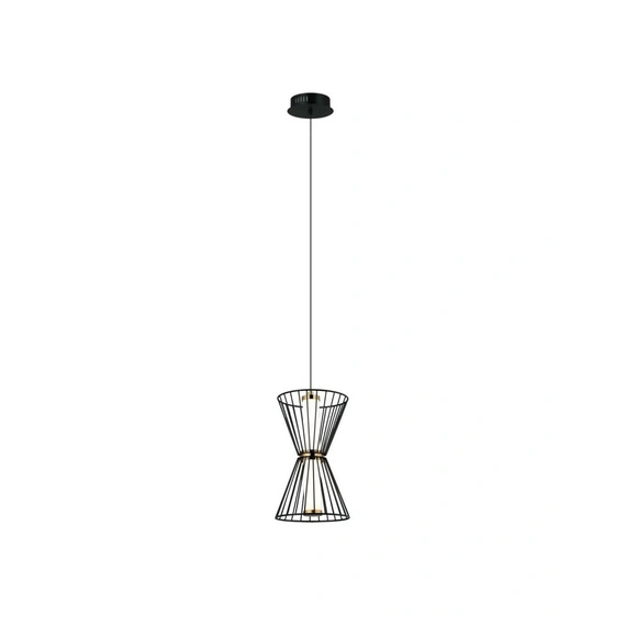 Підвісний світильник Italux PND-63849-2-BK Sanke Led 2x8W 3000K 380Lm IP20 Bk