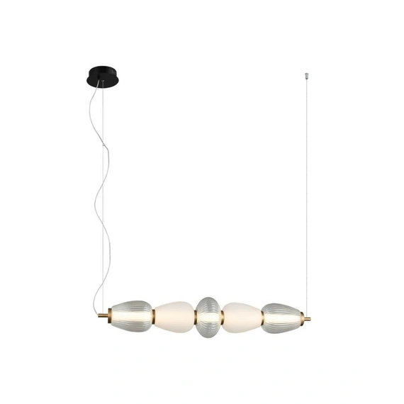 Підвісний світильник Italux PND-74937-5-BK Gastel Led 5x22W 3000K 1500Lm IP20 Wh