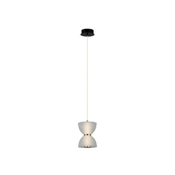 Підвісний світильник Italux PND-83949-1-BK Tica Led 1x8W 3000K 430Lm IP20 Wh