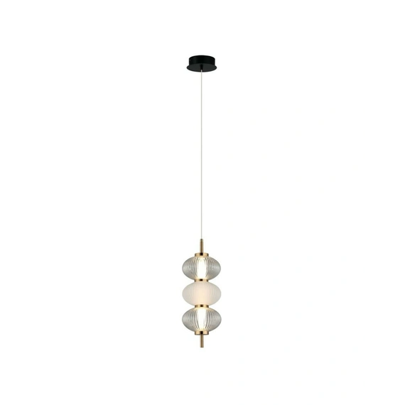 Підвісний світильник Italux PND-84938-3-BK Testa Led 3x12W 3000K 790Lm IP20