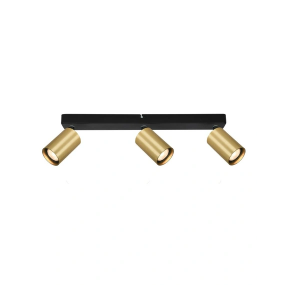 Спот Italux SPL-23436-3-BK-GD Nesto GU10 3x10W IP20 Gold