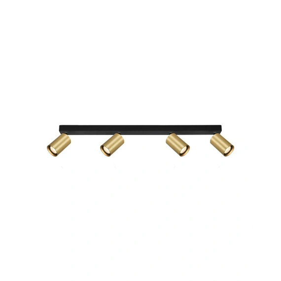 Спот Italux SPL-23436-4-BK-GD Nesto GU10 4x10W IP20 Gold
