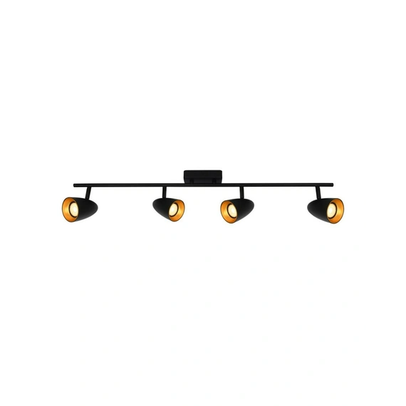 Спот Italux SPL-36748-4-BK-GD Tino GU10 4x10W IP20 Bk