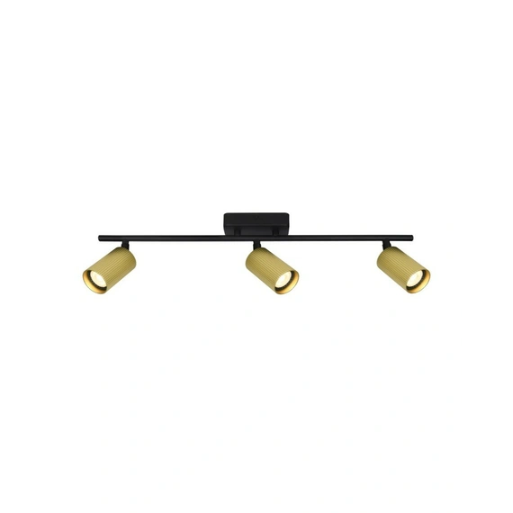 Спот Italux SPL-46829-3-BK-GD Tris GU10 3x10W IP20 Gold