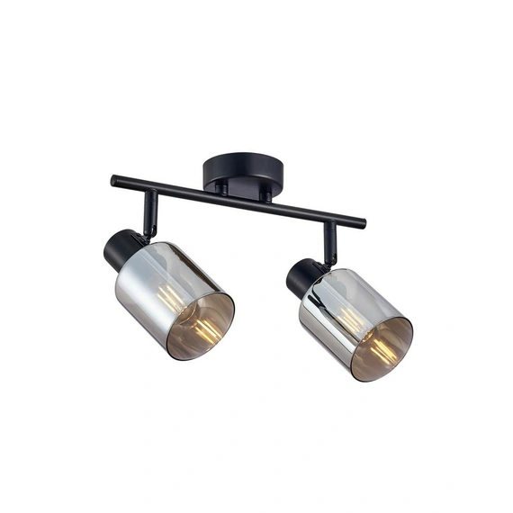 Спот Italux SPL-65342-2-BK-SG Santia E14 2x40W IP20