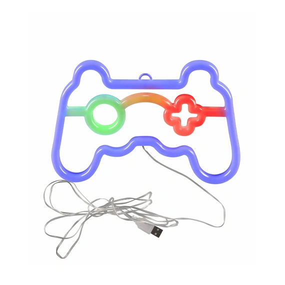 Світильник Goldlux 327161 Neon Gamepad Led 1x3W USB 5V DC 1A IP20 Wh