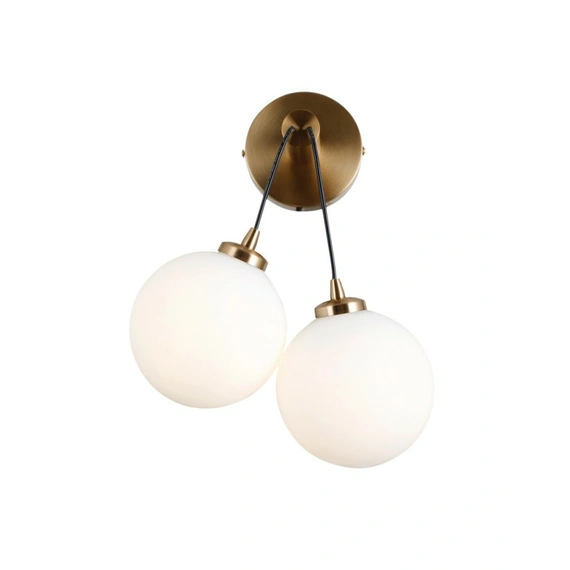 Бра Italux WL-54456-2-HB Perlos G9 2x5W IP20 Brass