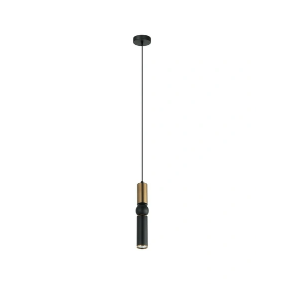 Підвісний світильник Italux PND-14290-1-BRO-BK Isidora GU10 1x25W IP20 Bl