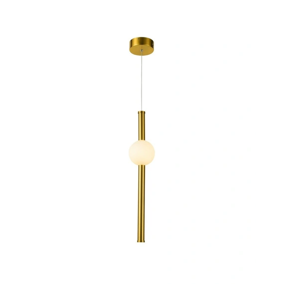 Підвісний світильник Italux PND-16357-C-1 Halling Led 1x10W 3000K 777Lm IP20 Gold