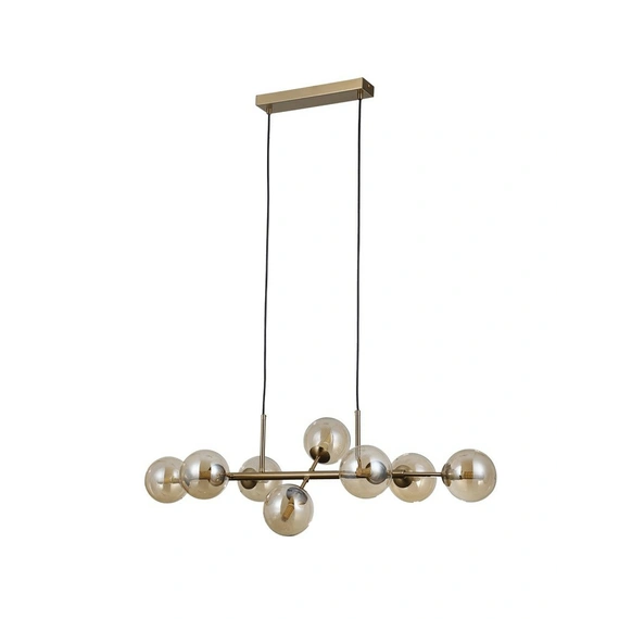 Підвісний світильник Italux PND-2244-8A-HBR Erimida G9 8x5W IP20 Bronze