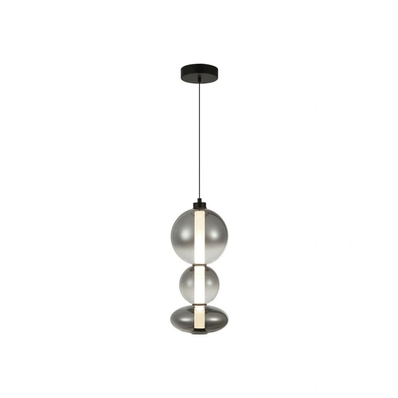 Підвісний світильник Italux PND-24352V-24W-BK-SG Sonte Led 1x24W 3000K 2686Lm IP20