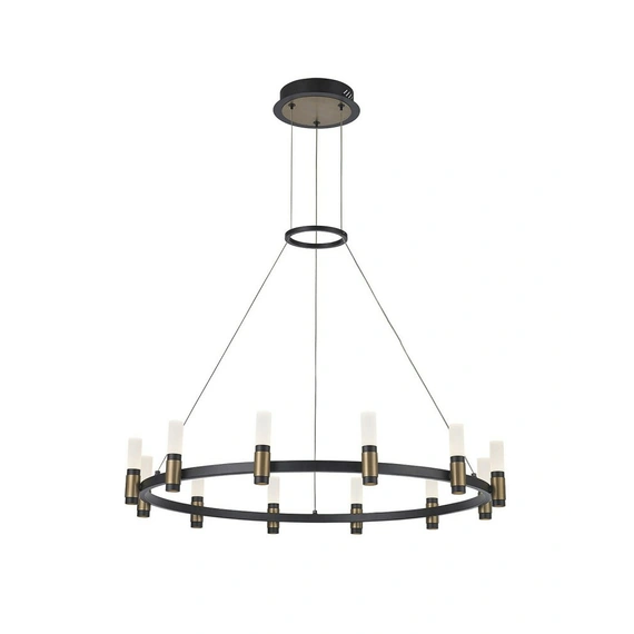 Підвісний світильник Italux PND-280110130-12A-MBL Alamo Led 12x48W 3000K 1920Lm IP20