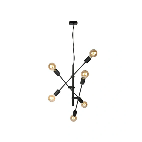 Підвісний світильник Italux PND-5986-6-BL Ferreia E27 6x40W IP20 Bl