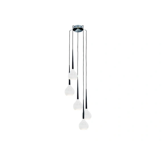 Підвісний світильник Azzardo MD1289-5WH AGA 5 pendant white (AZ1071)