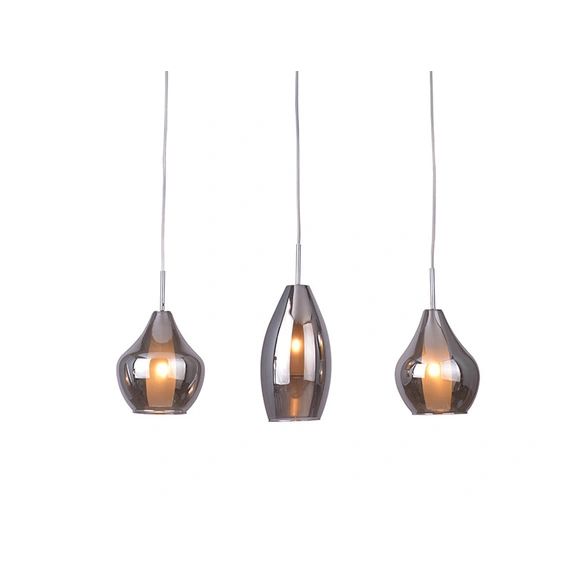 Підвісний світильник AZzardo Amber Milano 3 AZ2149 chrome