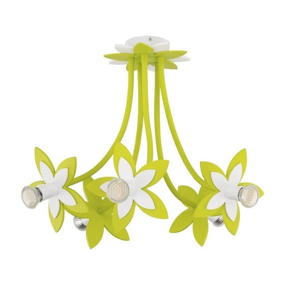 Люстра Nowodvorski FLOWERS GREEN 6901