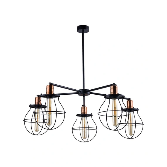 Люстра Nowodvorski 9738 Manufacture E27 5x60W IP20 Bl