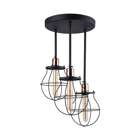 Люстра Nowodvorski 9740 Manufacture E27 3x60W IP20 Bl