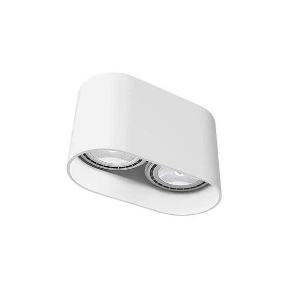 Точечный светильник Nowodvorski 9241 Oval GU10 2x75W IP20 Wh
