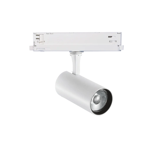 Трековий світильник FOX 15W LED 3000K DALI WH Ideal Lux 302584