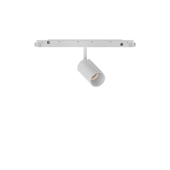 Трековий світильник EGO TRACK SINGLE 8W 3000K 1-10V WH Ideal Lux 303697