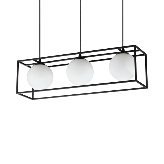 Підвісна люстра LINGOTTO 3 BK Ideal Lux 304144