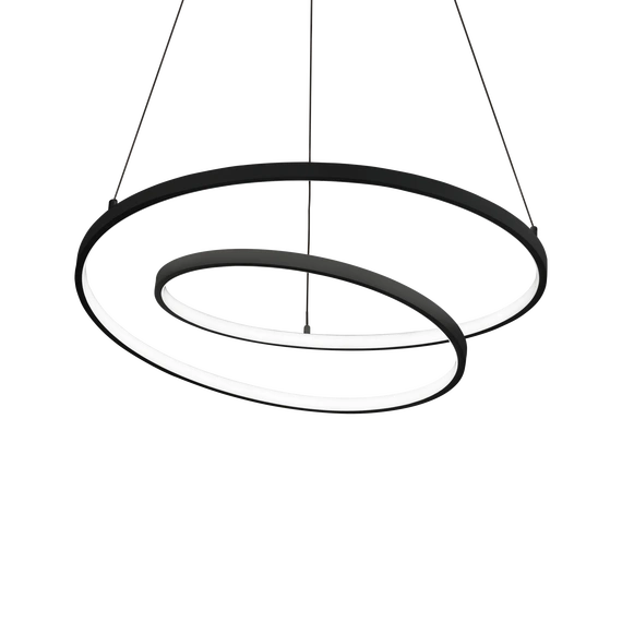 Світлодіодна люстра підвісна OZ DALI d80 BK Ideal Lux 304588