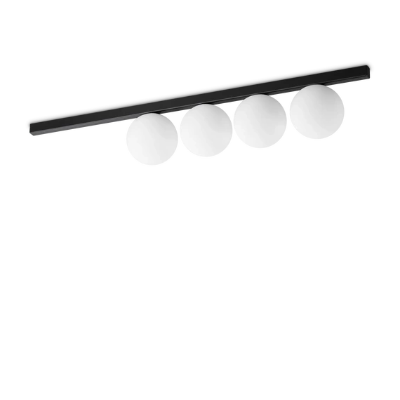 Стельова люстра BINOMIO 4 BK Ideal Lux 310688
