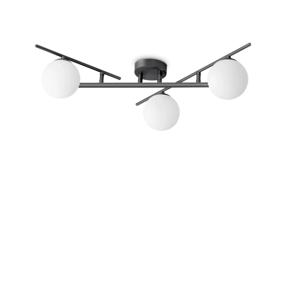 Стельова люстра ATLAS 3 BK Ideal Lux 311357