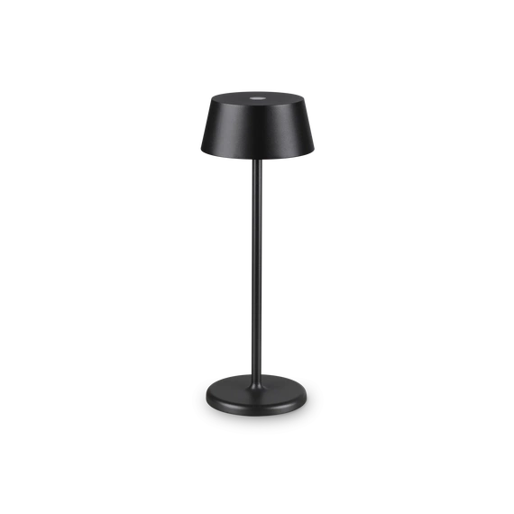 Настільна лампа вулична акумуляторна PURE LED BK Ideal Lux 311678