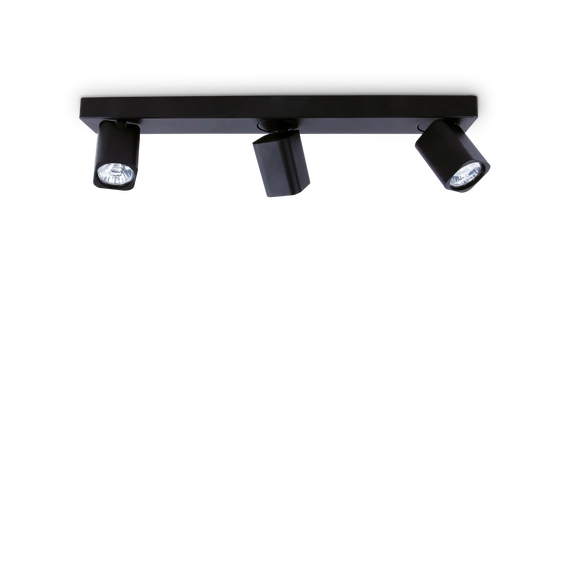 Спот RUDY SQ 3 BK Ideal Lux 321516