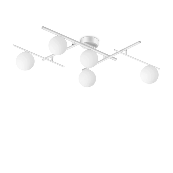 Стельова люстра ATLAS 5 WH Ideal Lux 328225