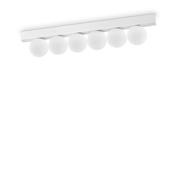 Стельова люстра PING PONG LED 6 WH Ideal Lux 328256