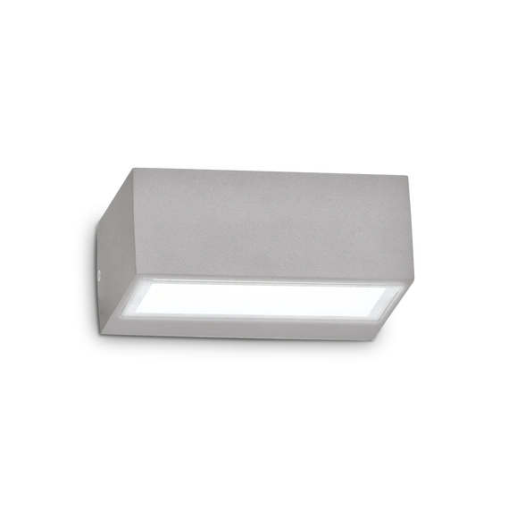 Вуличний настінний світильник TWIN AP1 GREY Ideal Lux 326979