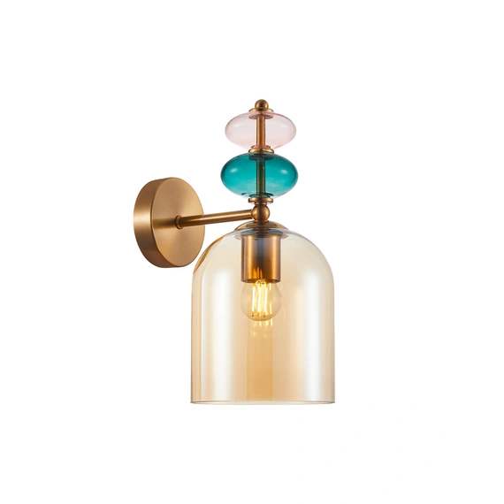 Бра Italux WL-30263-1B-BRO-AMB Busco E27 1x40W IP20 Gold