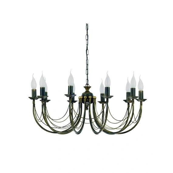 Люстра Nowodvorski 206 Ares E14 10x60W IP20 Brown