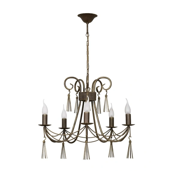 Люстра Nowodvorski 2766 Twist E14 5x60W IP20 Brown
