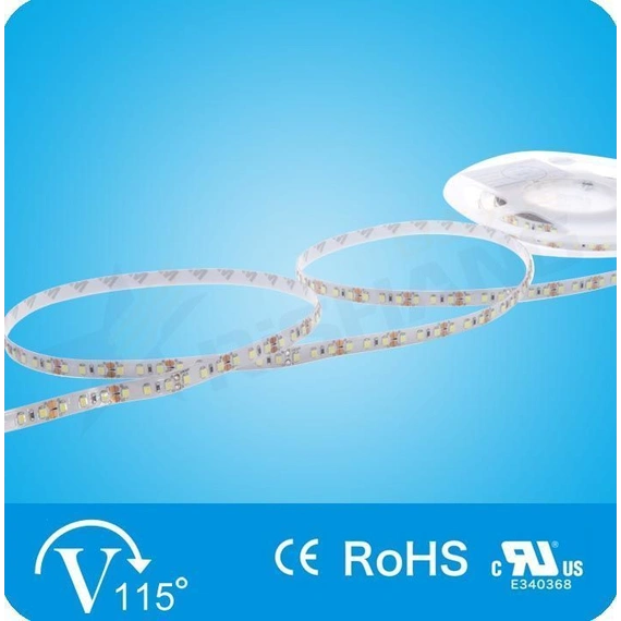 LED стрічка RISHANG 120-2835-12V-IP65 8.6W 630Lm 4000K 5м (RD60C0TA-B)