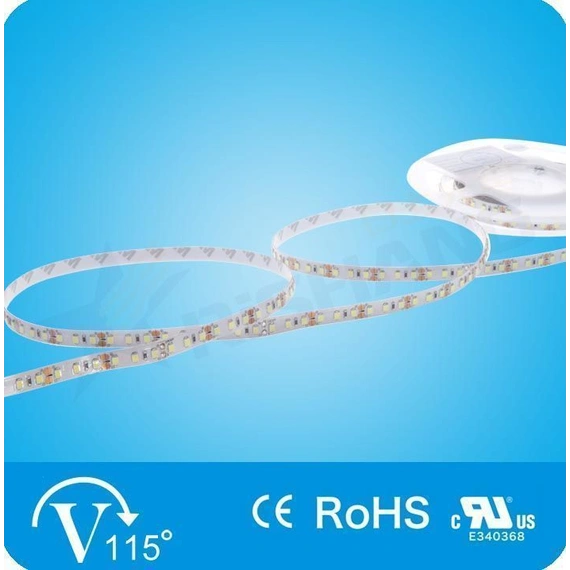 LED стрічка RISHANG 120-2835-12V-IP65 8.6W 630Lm 6500K 5м (RD60C0TA-B-W)