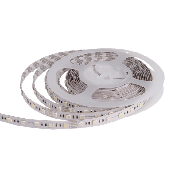 LED стрічка RISHANG 60-5050-24V-IP20 12.9/4.7W RGB+4000K 5м (RD0260AC-A)
